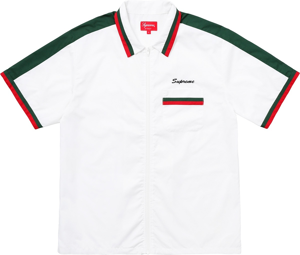 Zip Up Work Shirt view 2